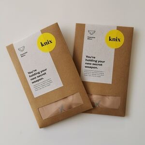 Knix Essential Bikini in Beige Size XXL